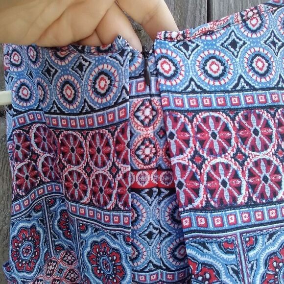 Valerie Stevens size L double layered tank top high low lagenlook - Picture 6 of 9